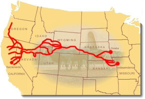 historic trails map